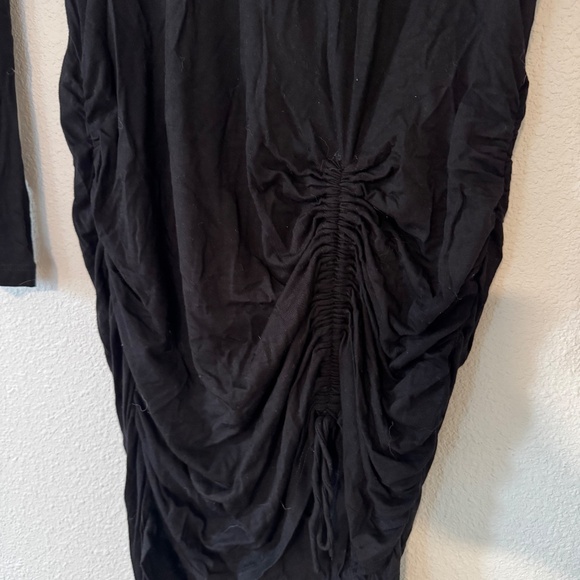 Volcom long sleeve midi Black Dress - Picture 2 of 3